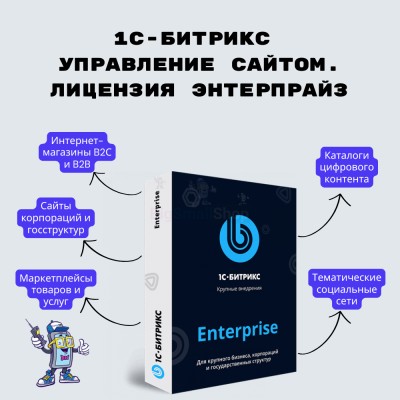 1С-Битрикс: Управление сайтом. Лицензия Энтерпрайз - купить в Подояйске